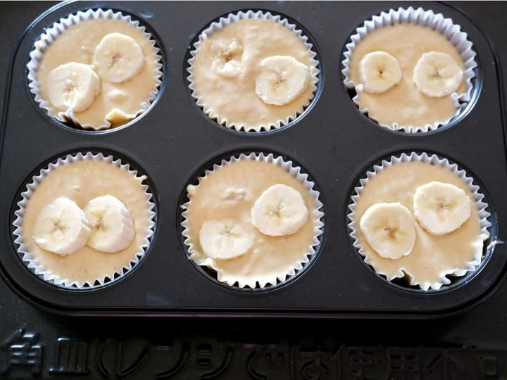 米粉の甘酒バナナマフィン