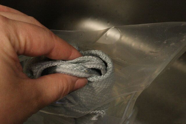 つけ置き洗いバッグS 2枚セット 洗う物を入れる