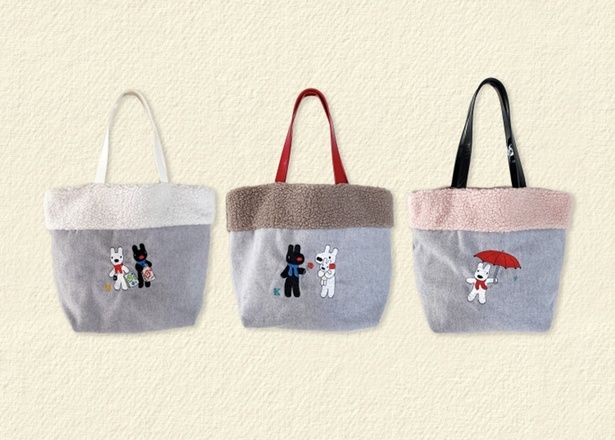 ジャノメの刺しゅうミシンで作る「リサとガスパール」もこもこバッグ作りも参加者募集中