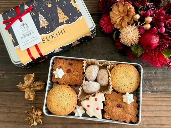 薬膳クッキー専門店「tsukihi」から「冬缶」登場！クリスマスバージョンも用意