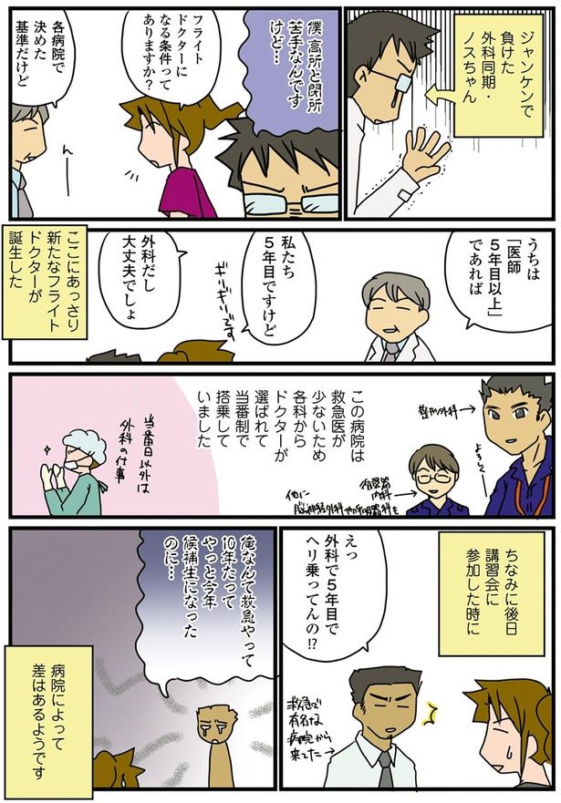 フライトドクターの条件ってあるんですか？ （C）さーたり／KADOKAWA