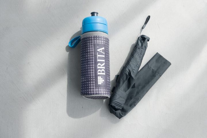 フィルターつきだから水道水も安心して飲める 