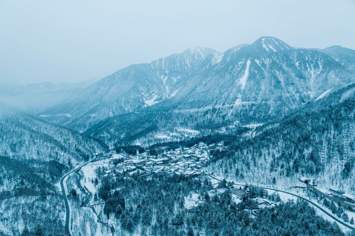 雪の奥飛騨温泉郷