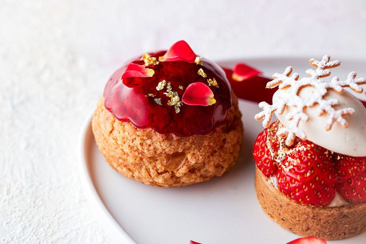 苺シュークリーム