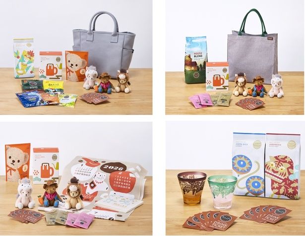 タリーズの各店舗では販売されない、オンライン限定の福袋をチェック！