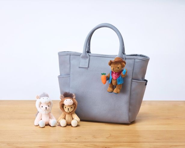 干支ミニテディ(午年)をトートバッグのチャームに！