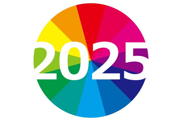 2025年を表す色は？