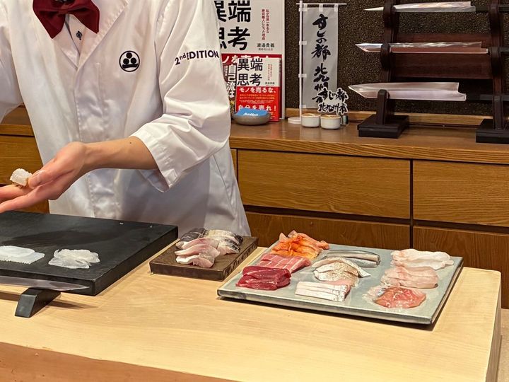 これからお寿司になってゆくネタ