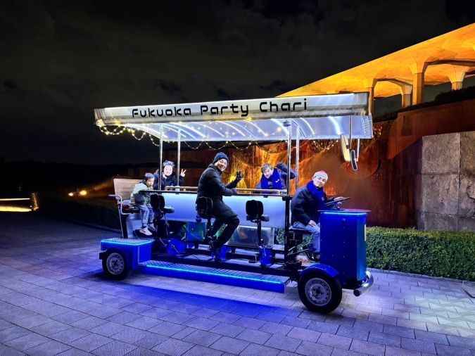 海の中道海浜公園 福岡パーティーチャリ