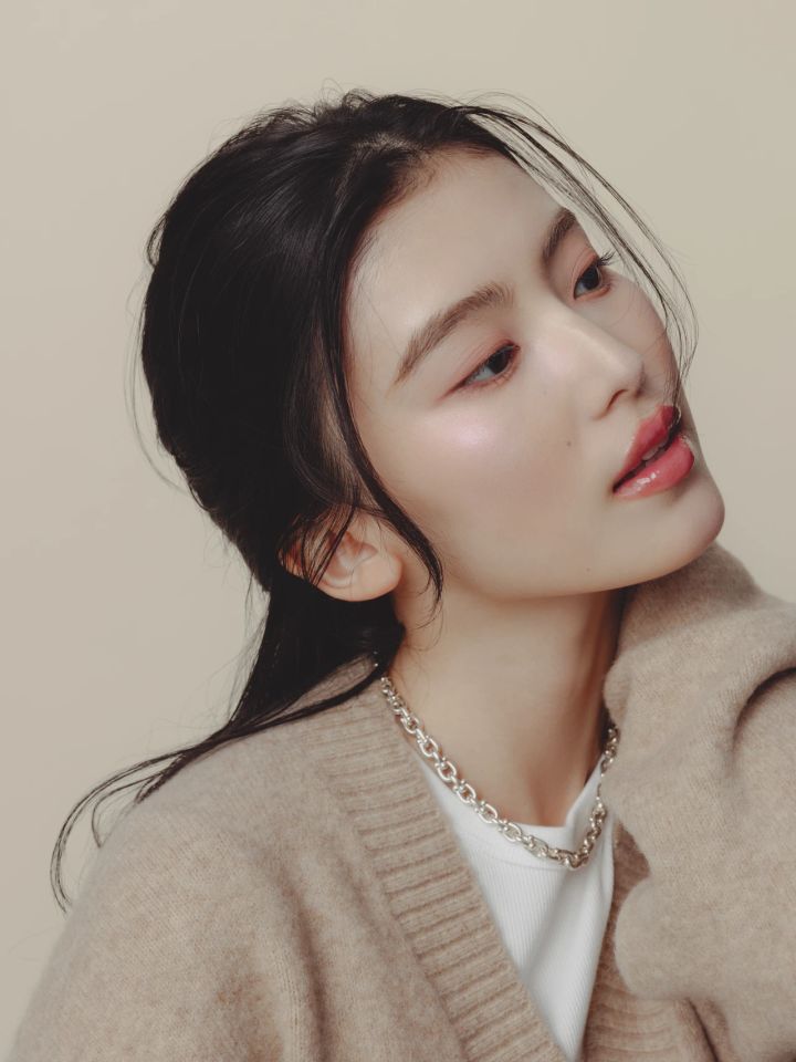 ユニクロ UNIQLO カーディガン ピンクメイク やり方