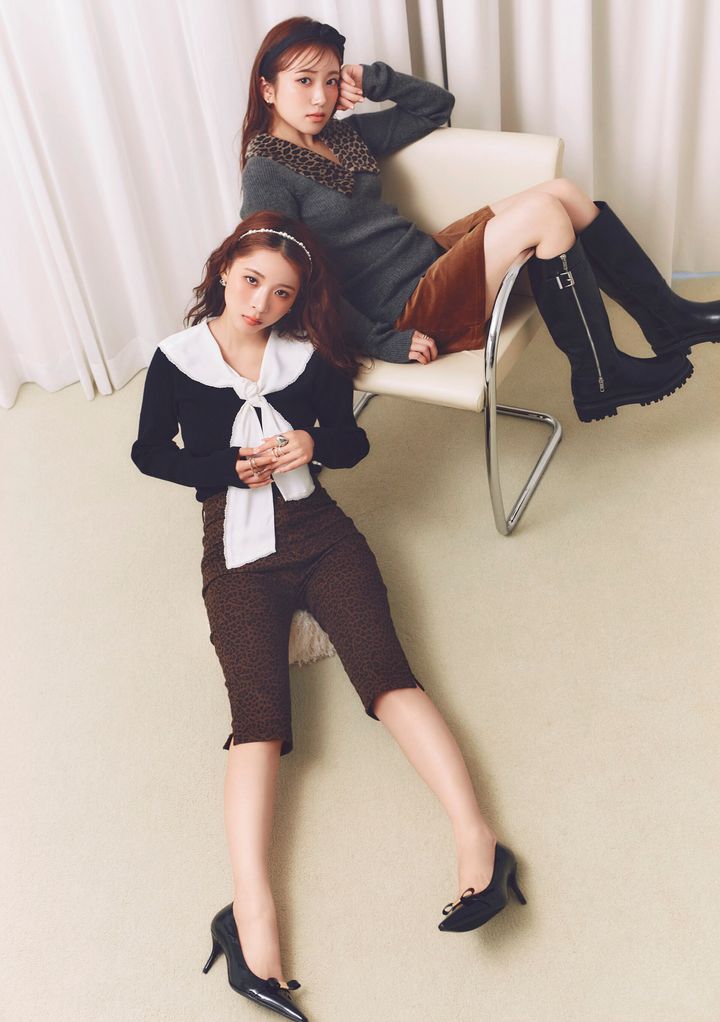 ミチと奈子 ニット