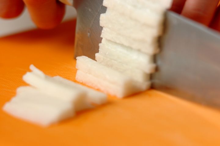 長芋の梅ダレ和えの作り方2