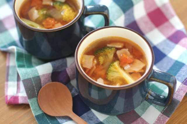 マグカップミネストローネ