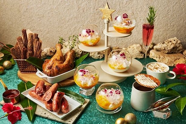 季節限定のクリスマスメニューも充実