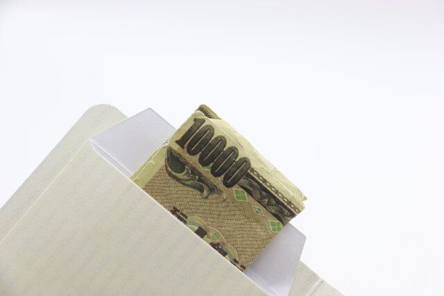 ポチ袋 7枚 通帳 使用例