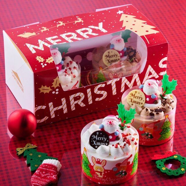 シャトレーゼ Xmasハッピーサンタセット
