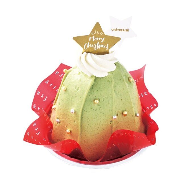 シャトレーゼ Xmasピスタチオのモンブラン