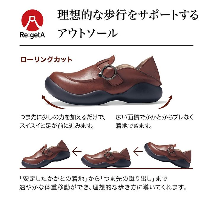 ベルトスリッポンシューズ 仕様