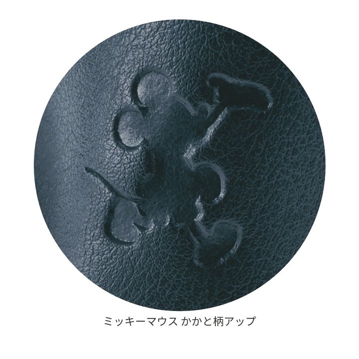 ベルトスリッポンシューズ ミッキー デザインアップ かかと