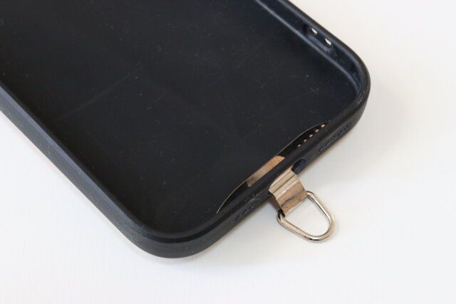 ダイソーステンレス製スマホストラップホルダーシルバー使い方
