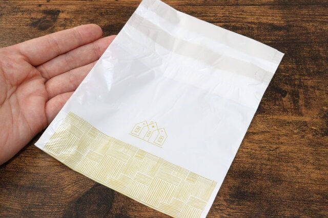 自立型卓上巾着ポリ袋（20枚、バイオマス25％） デザイン