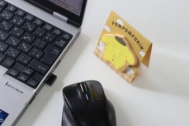 ダイソー 立てて使えるダイカットふせん PN イエロー