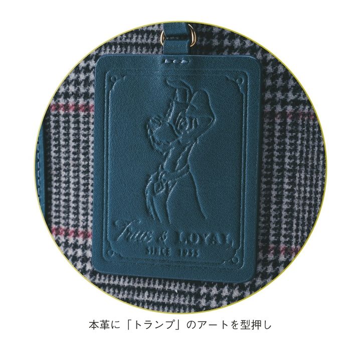 革付属ツイードチェックのミニバッグ トランプ デザインアップ