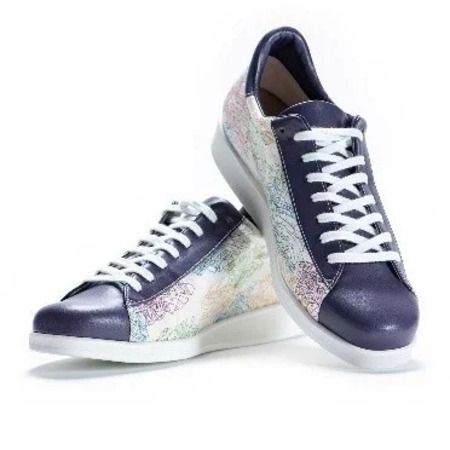 着物をアップサイクルした本革スニーカー「和魂」誕生！セミオーダーで自分好みに