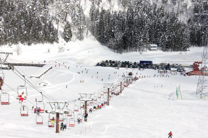 広々としたゲレンデ