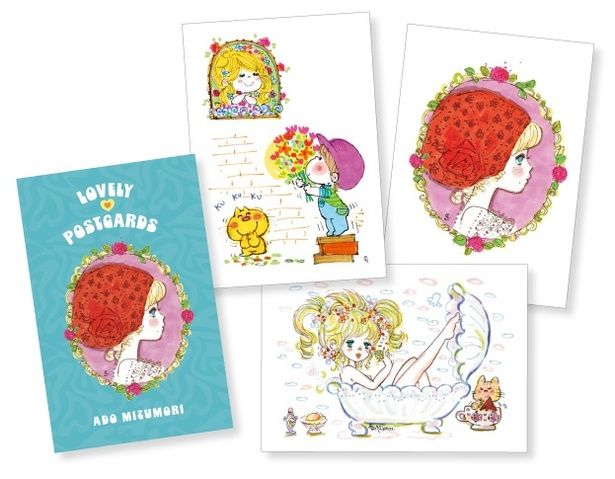 飾っても、送ってもカワイイ、キュートなポストカード