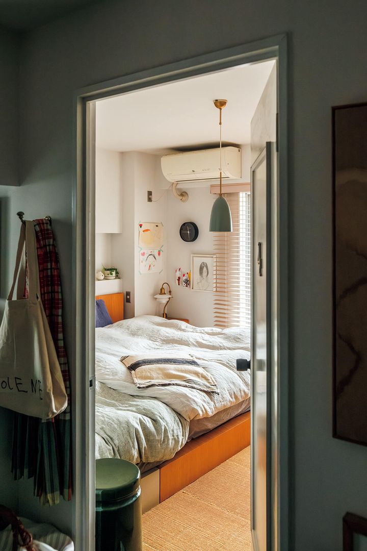 〈ACTUS〉勤務・泉哲雄、〈PATINA〉オーナー・泉美貴子 自宅 寝室