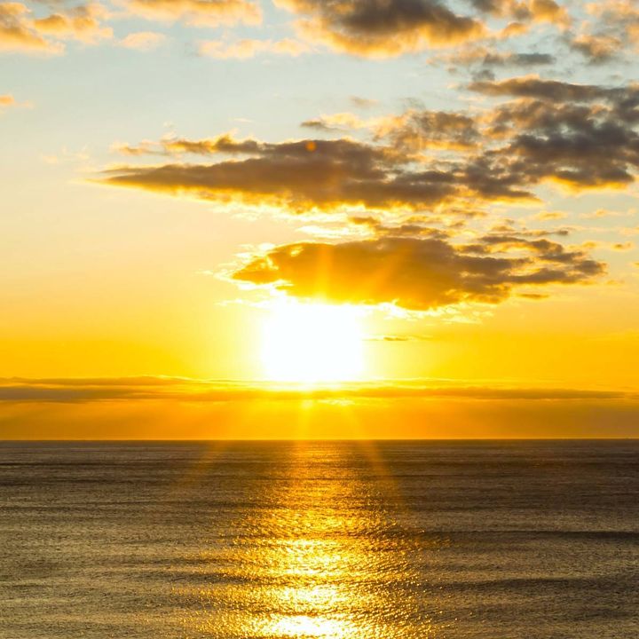 (千葉県-風景)房総から望む太平洋サンライズ2