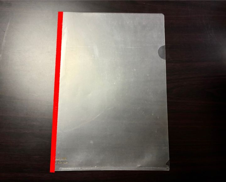 クリアファイル