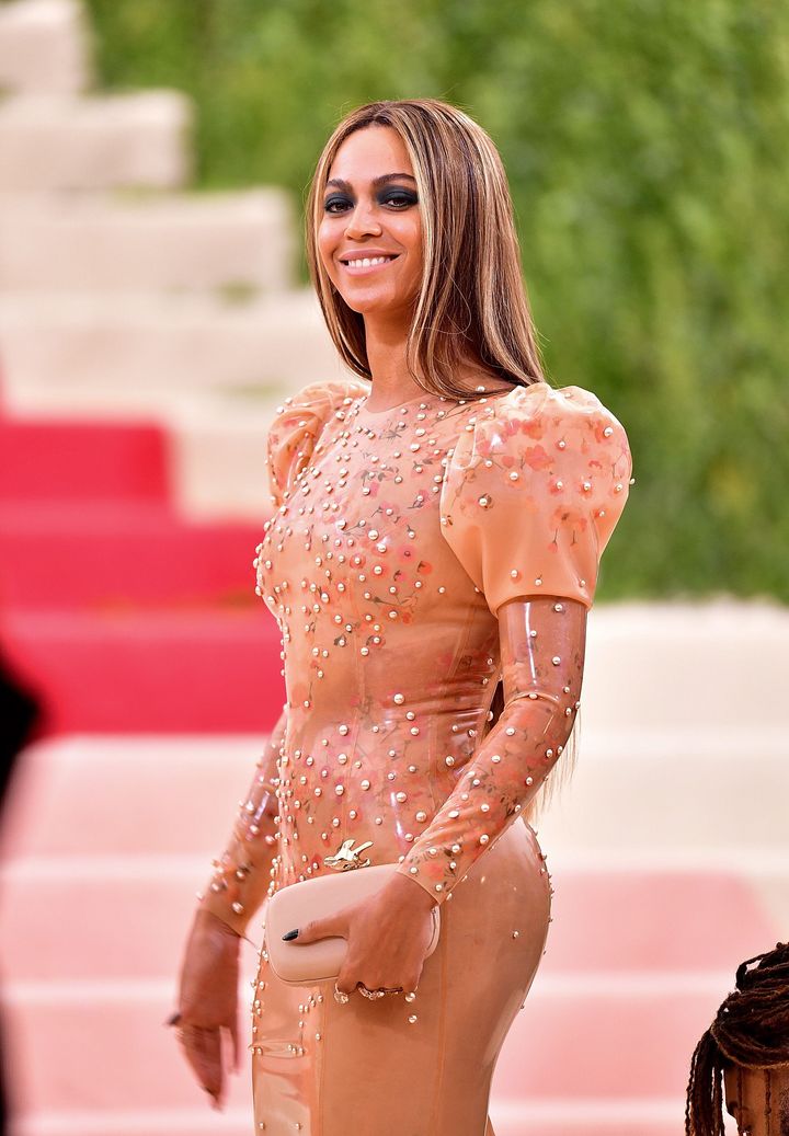 メットガラ2016でのビヨンセ。