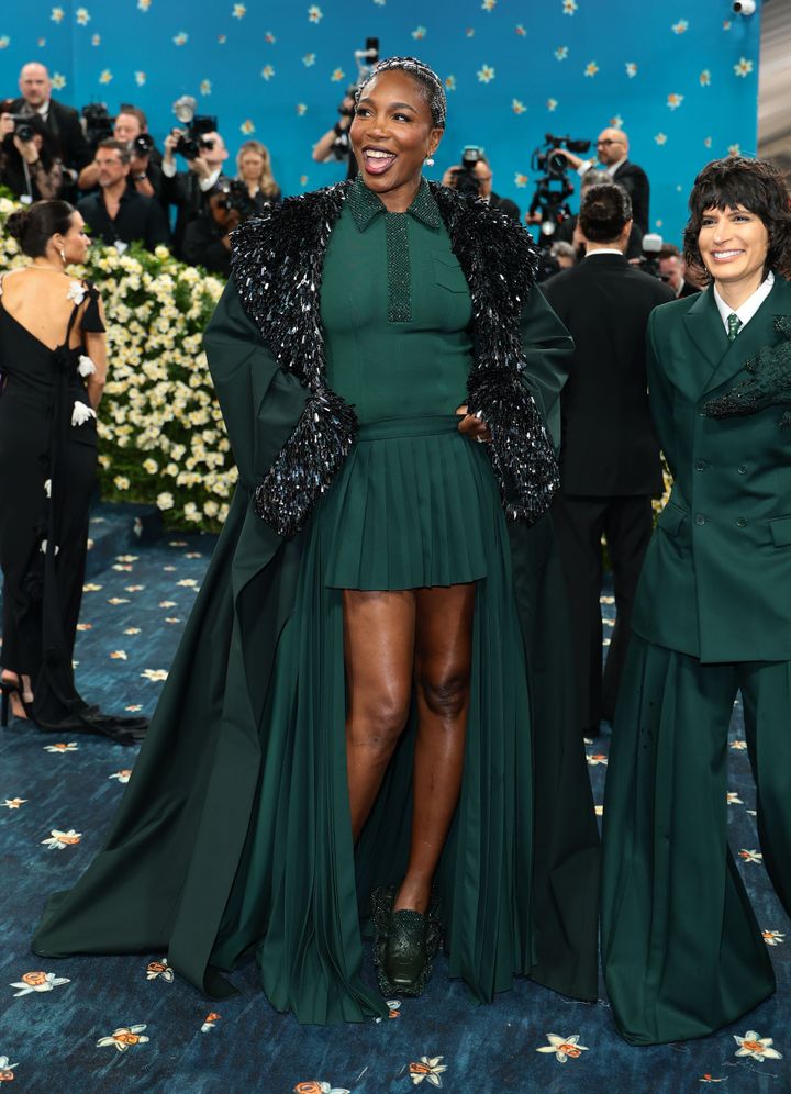 メットガラ2025でのビーナス・ウィリアムズ。
