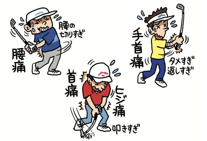 腰が痛い、肘が痛い…痛みが出るのはスイングが悪いせい！プロがその理由を解説