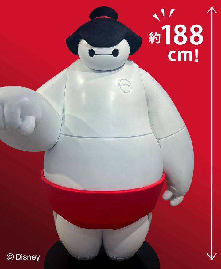 UHA PARK & CAFE「ベイマックス」等身大スタチュー