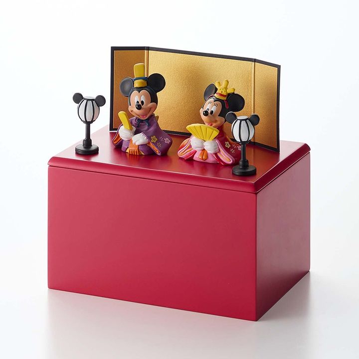 コンパクトに置けるおひなさま イメージ