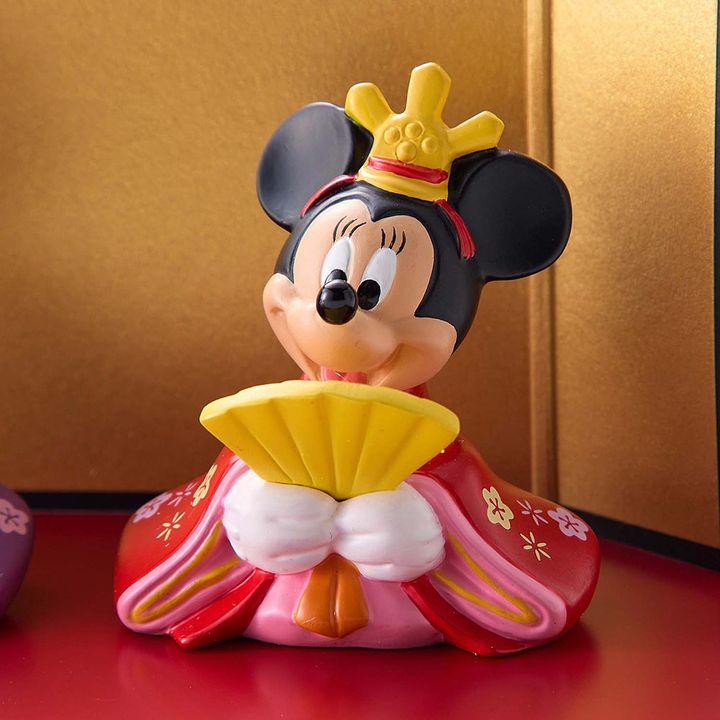 コンパクトに置けるおひなさま ミニー