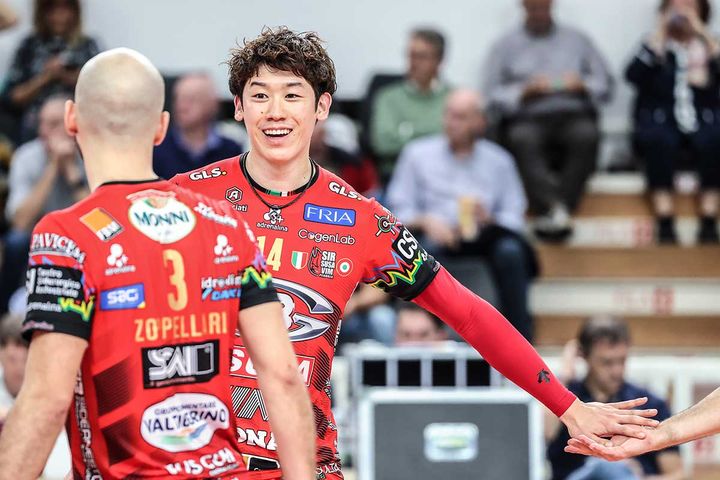 石川祐希（C）ロイター