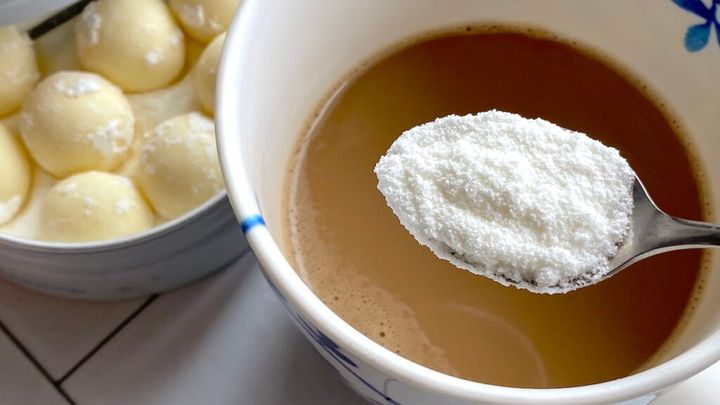 カンロ スノーマロウ アレンジレシピ ホワイトチョコフレーバーコーヒー