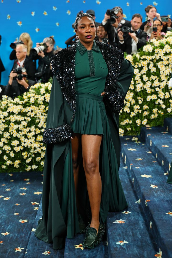 メットガラ2026の共同ホストのひとり、ビーナス・ウィリアムズ。