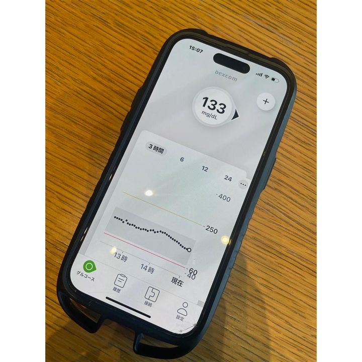 鳥羽シェフは常にスマホで自分の状態を確認できるようにしてるとのこと。