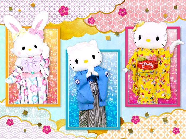 着物グリーティング＆ウェルカムグリーティング