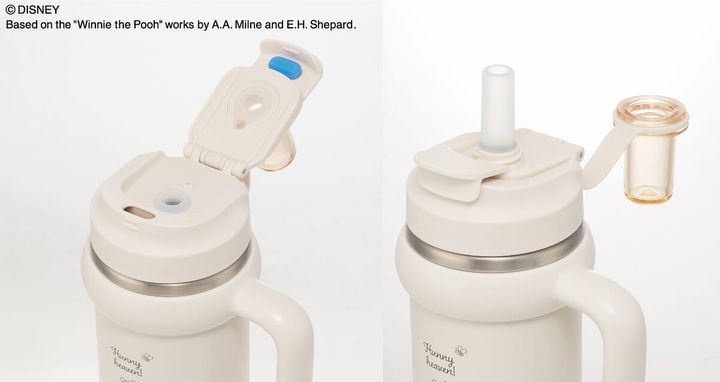 シーンに合わせて飲み方を選べる「2WAY仕様」