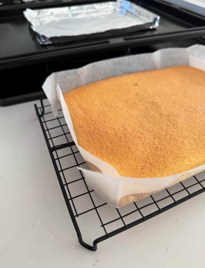 卵ひとつ分で作るロールケーキ