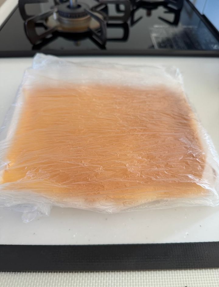 卵ひとつ分で作るロールケーキ