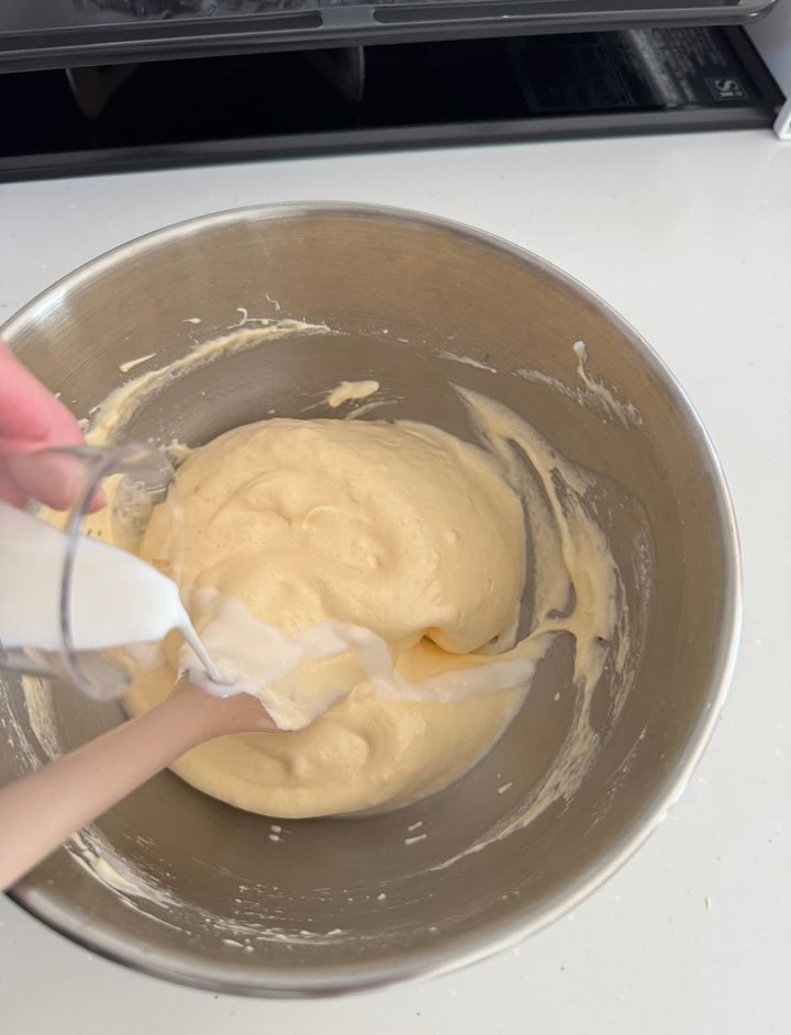 卵ひとつ分で作るロールケーキ