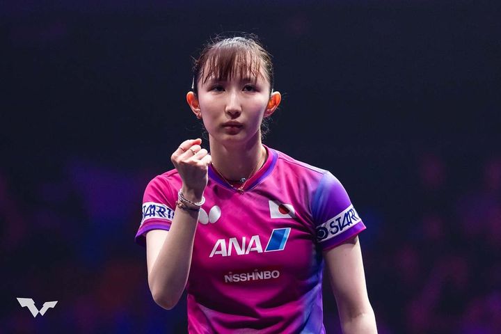 早田ひな（C）WTT