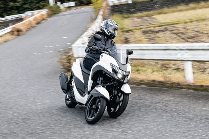 YAMAHA・TRICITY155/125一気乗り！